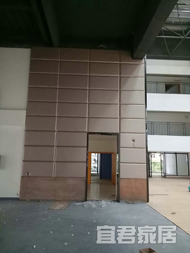 广益中学墙面软包
