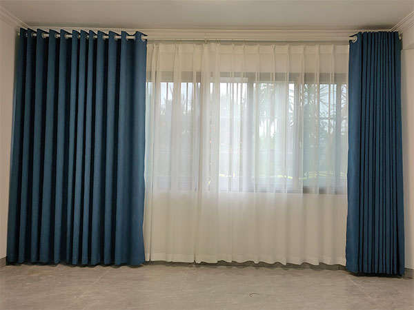 山水芙蓉国际新城别墅窗帘